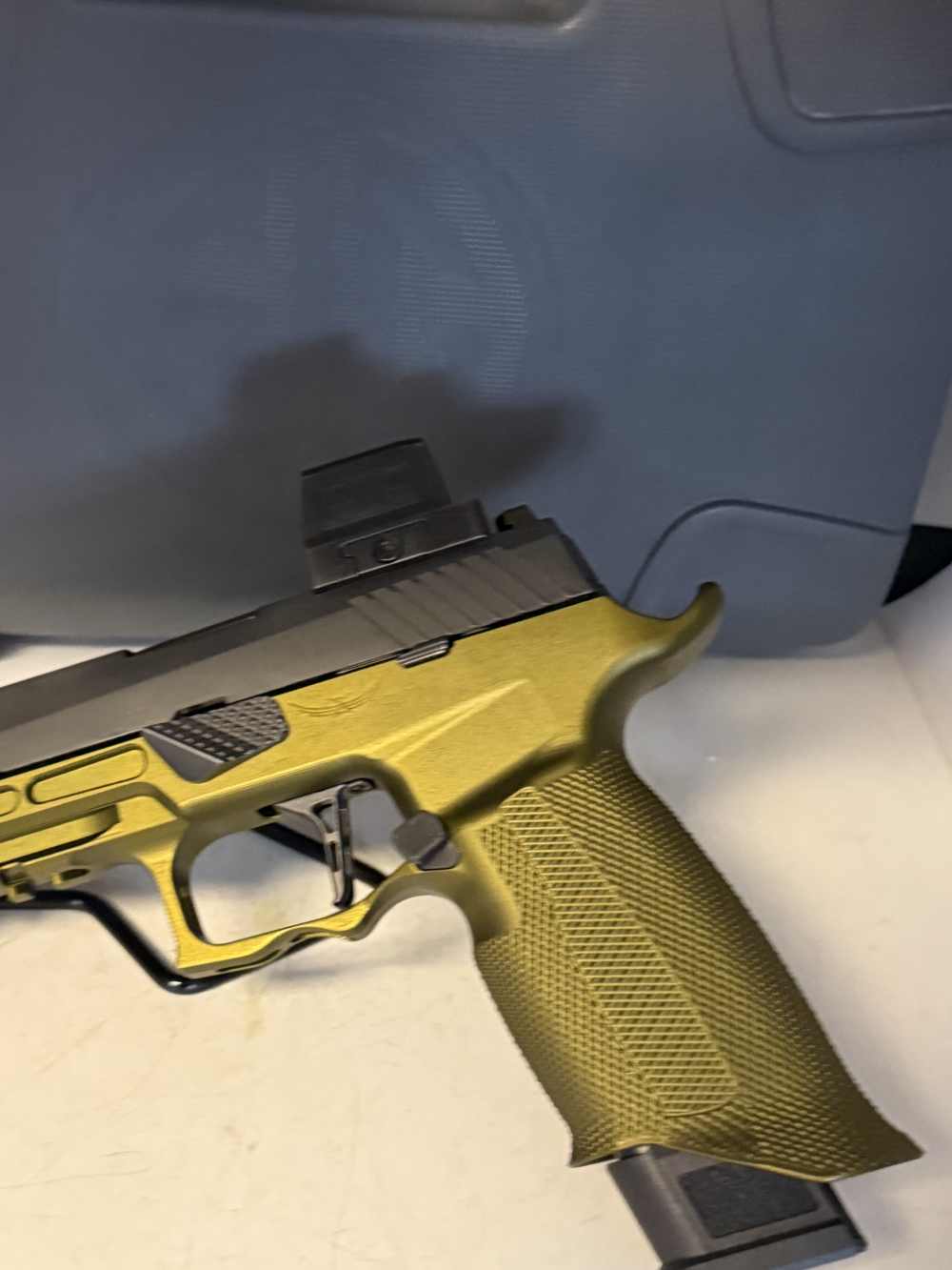 Custom! Sig Sauer P320 9mm. Icarus Frame, Ported Slide, Holosun 509T, -img-10