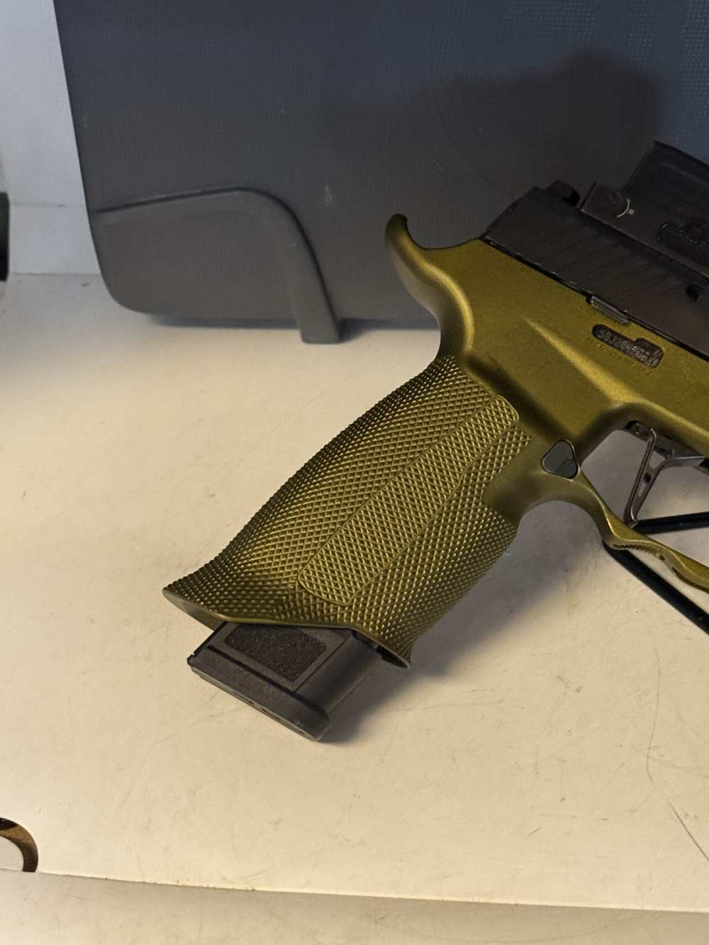 Custom! Sig Sauer P320 9mm. Icarus Frame, Ported Slide, Holosun 509T, -img-3
