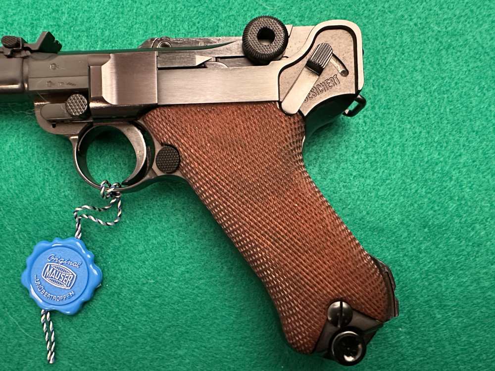 Luger Mauser Artillery Cased Set mfg 1986 A Beautiful Very Rare Luger-img-11