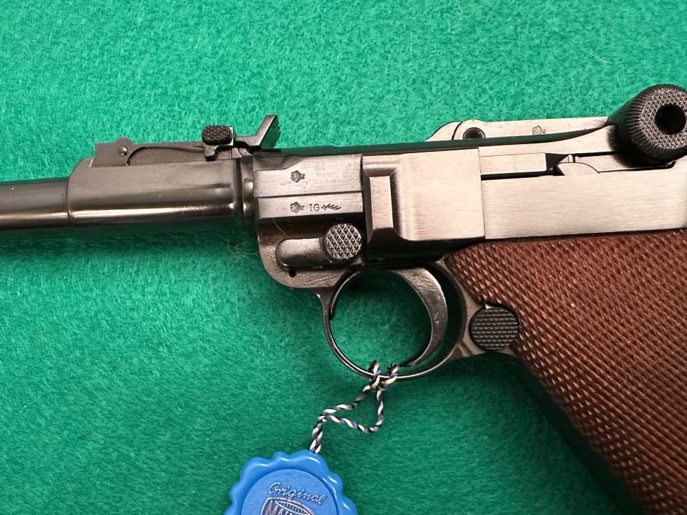 Luger Mauser Artillery Cased Set mfg 1986 A Beautiful Very Rare Luger-img-10