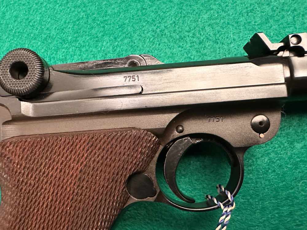 Luger Mauser Artillery Cased Set mfg 1986 A Beautiful Very Rare Luger-img-13