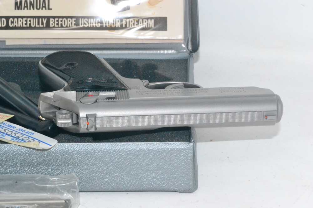 Walther PPK/S Stainless Original Case 1988 Matching Papers Target 4 Mags-img-13
