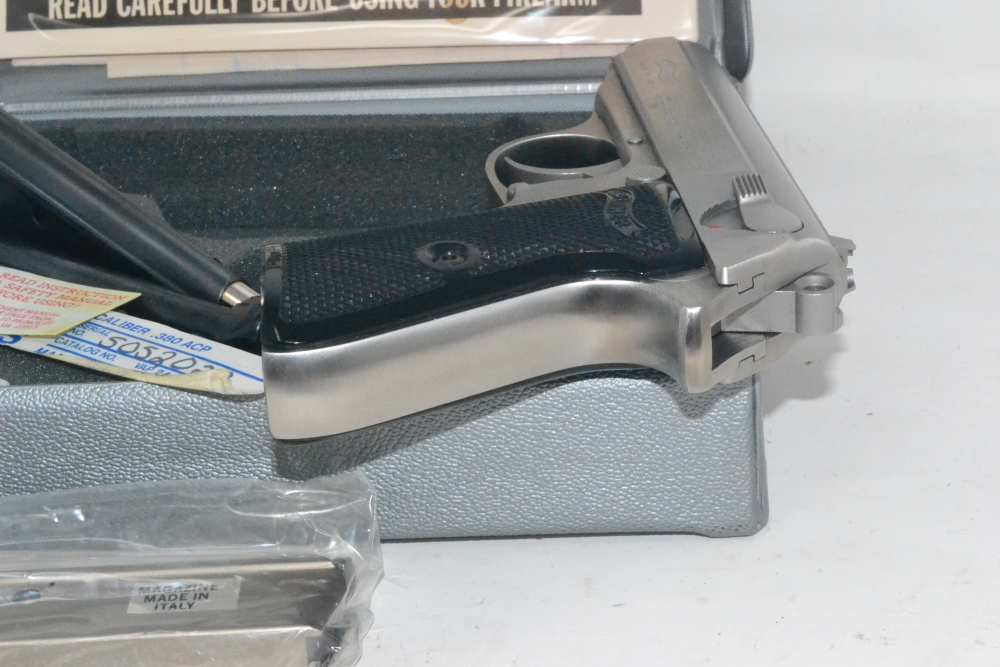 Walther PPK/S Stainless Original Case 1988 Matching Papers Target 4 Mags-img-14