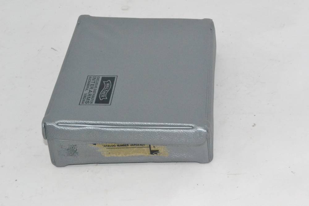 Walther PPK/S Stainless Original Case 1988 Matching Papers Target 4 Mags-img-9