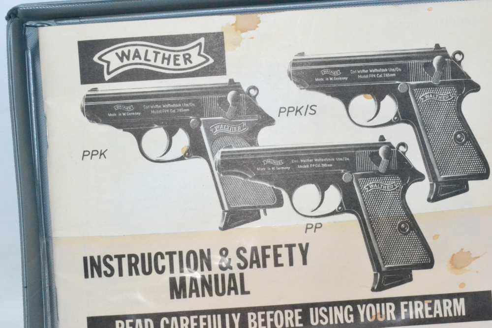Walther PPK/S Stainless Original Case 1988 Matching Papers Target 4 Mags-img-12