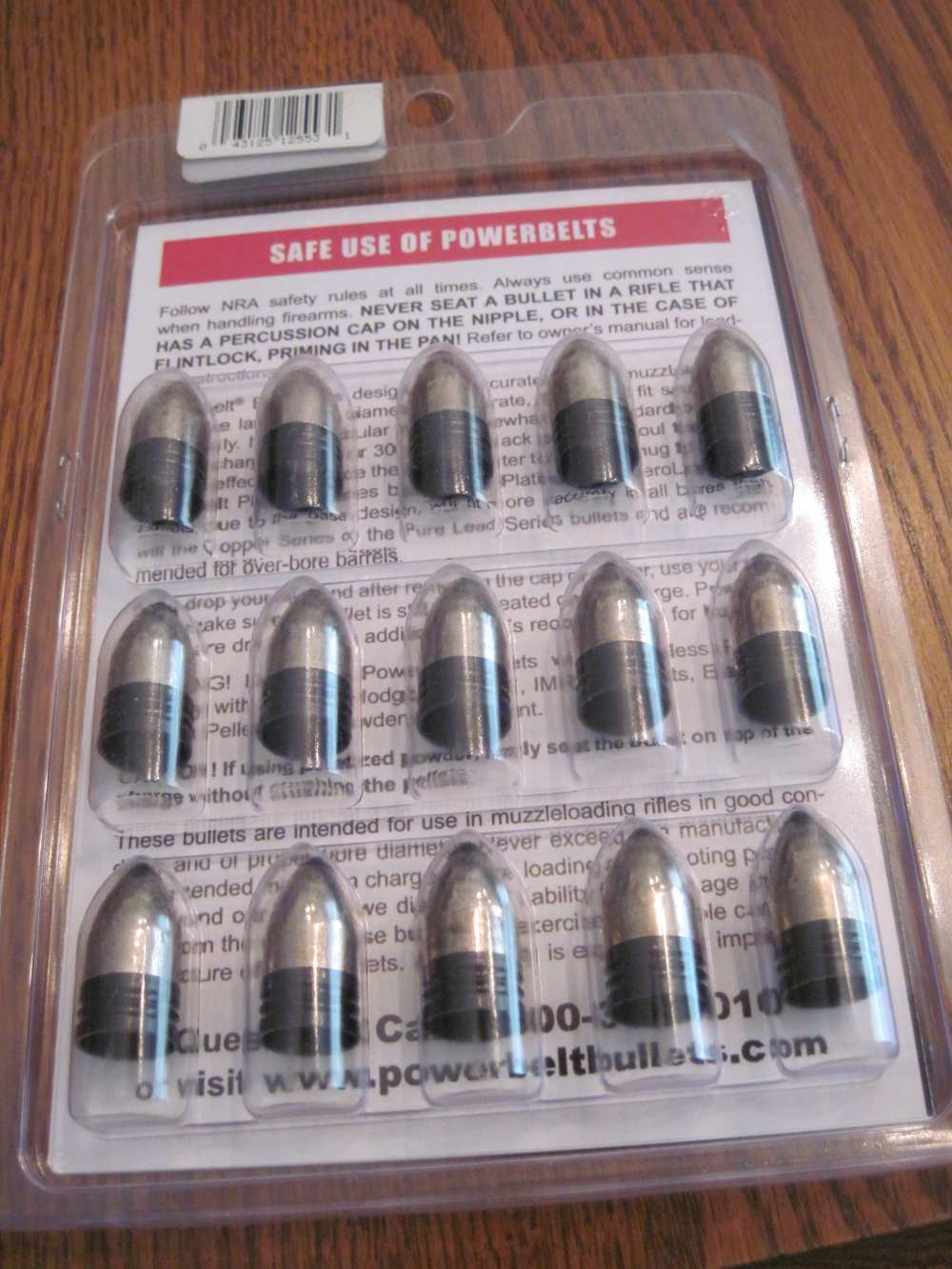 Muzzleloading hunting bullets, various-img-2