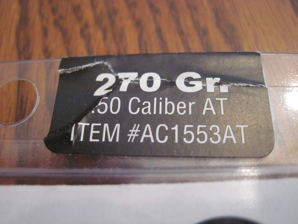 Muzzleloading hunting bullets, various-img-1