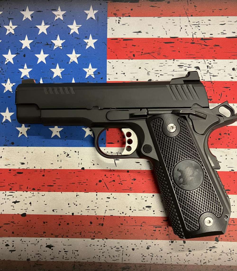 ED BROWN 1911 EVO KC9 G4 9MM 4" BULL BARREL TRIJICON PENNY AUCTION -img-1
