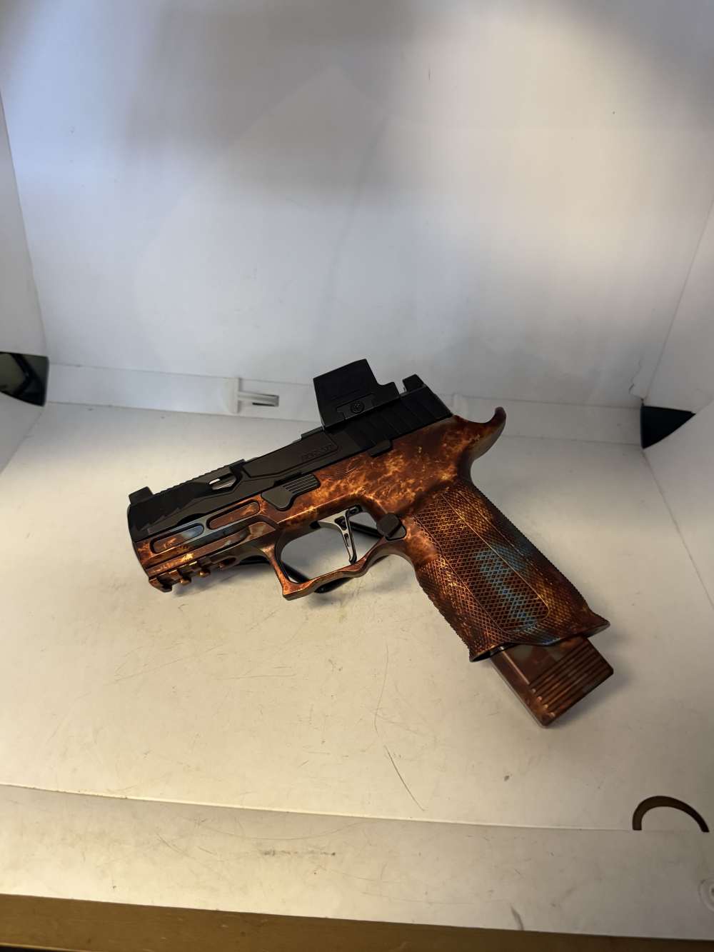 Custom! Sig Sauer P320 9mm. Icarus Frame, Norsso Slide, Ported Barrel!-img-1