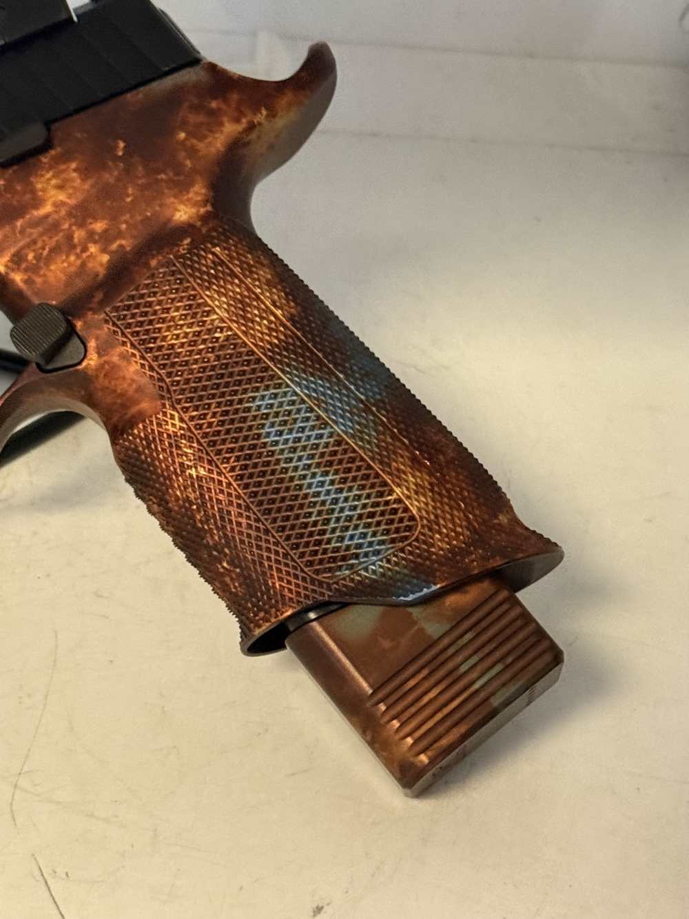 Custom! Sig Sauer P320 9mm. Icarus Frame, Norsso Slide, Ported Barrel!-img-5