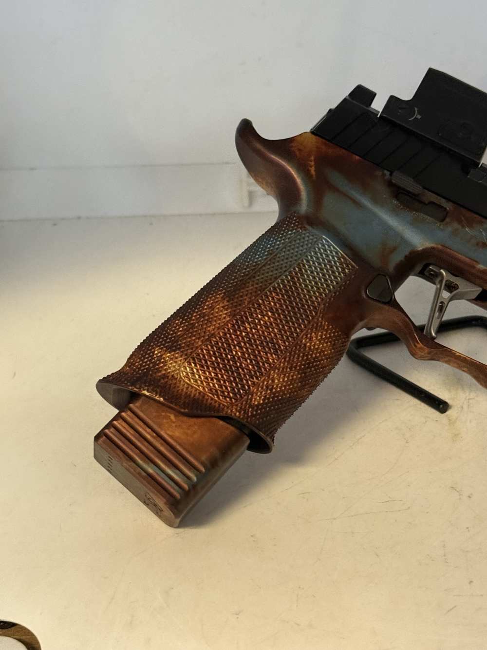 Custom! Sig Sauer P320 9mm. Icarus Frame, Norsso Slide, Ported Barrel!-img-9
