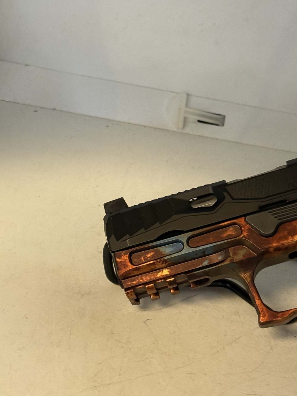 Custom! Sig Sauer P320 9mm. Icarus Frame, Norsso Slide, Ported Barrel!-img-2