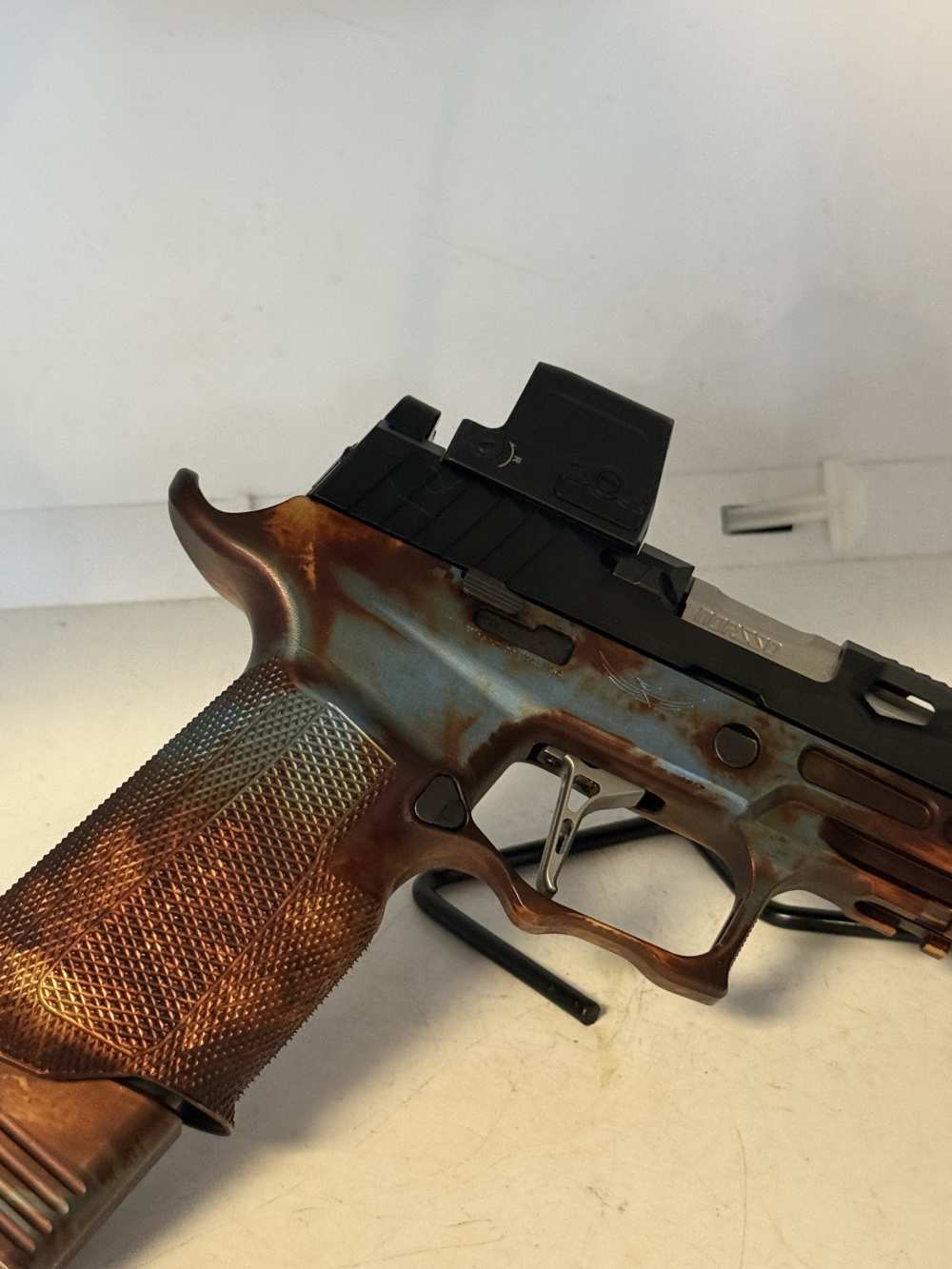 Custom! Sig Sauer P320 9mm. Icarus Frame, Norsso Slide, Ported Barrel!-img-10