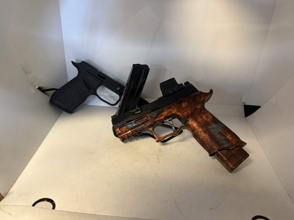 Custom! Sig Sauer P320 9mm. Icarus Frame, Norsso Slide, Ported Barrel!-img-0