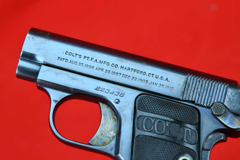 EXC. Colt Model 1908 Vest Pocket - .25 ACP - *W BOX*-img-15
