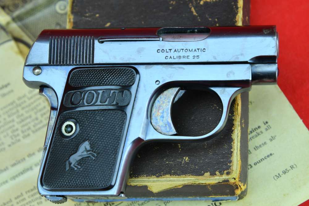 EXC. Colt Model 1908 Vest Pocket - .25 ACP - *W BOX*-img-1