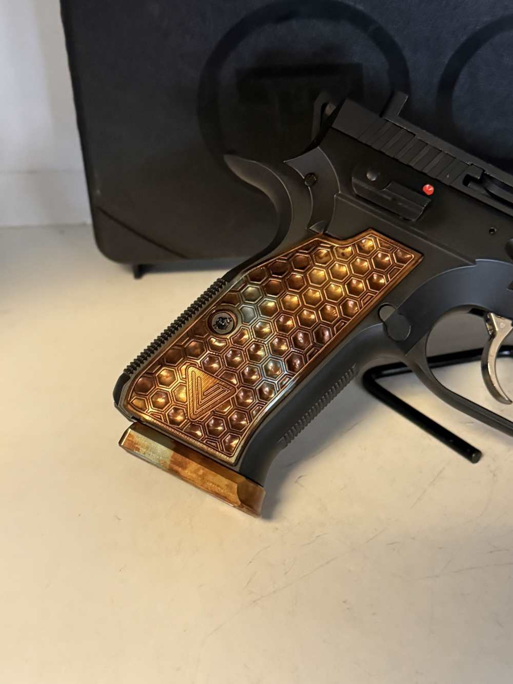 Custom! CZ Shadow 2 Compact 9mm. Factory Box, Like New Condition!-img-2