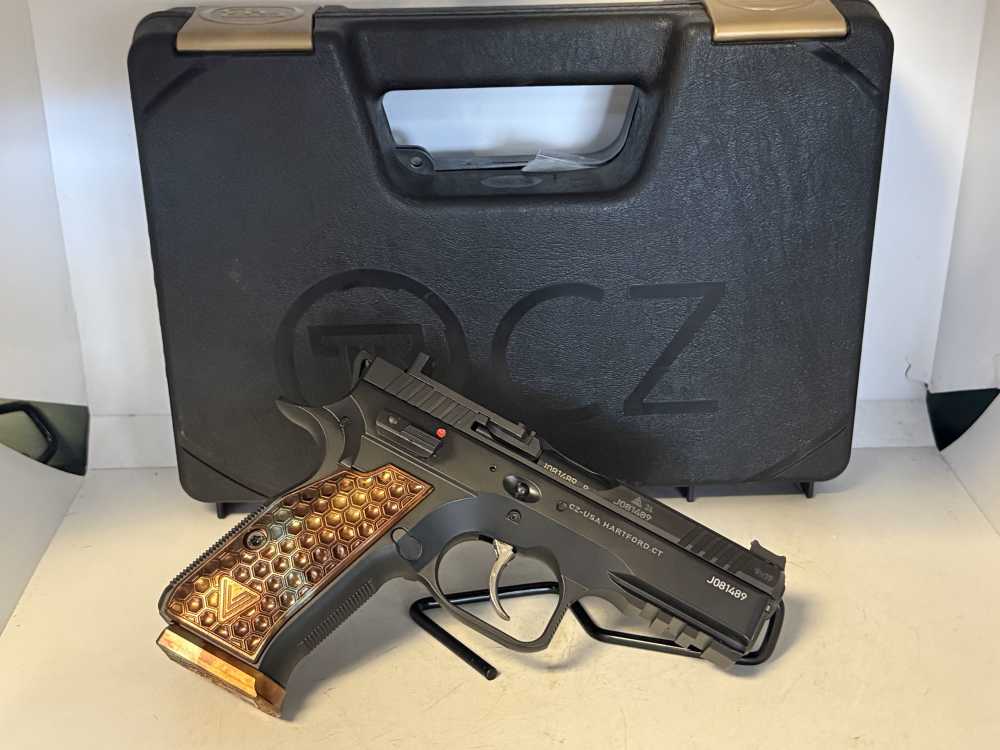 Custom! CZ Shadow 2 Compact 9mm. Factory Box, Like New Condition!-img-1