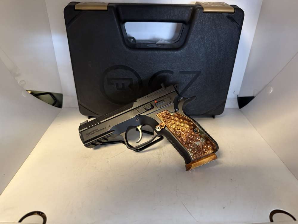 Custom! CZ Shadow 2 Compact 9mm. Factory Box, Like New Condition!-img-9