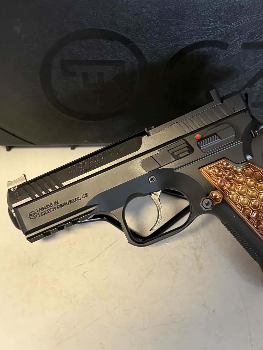 Custom! CZ Shadow 2 Compact 9mm. Factory Box, Like New Condition!-img-11