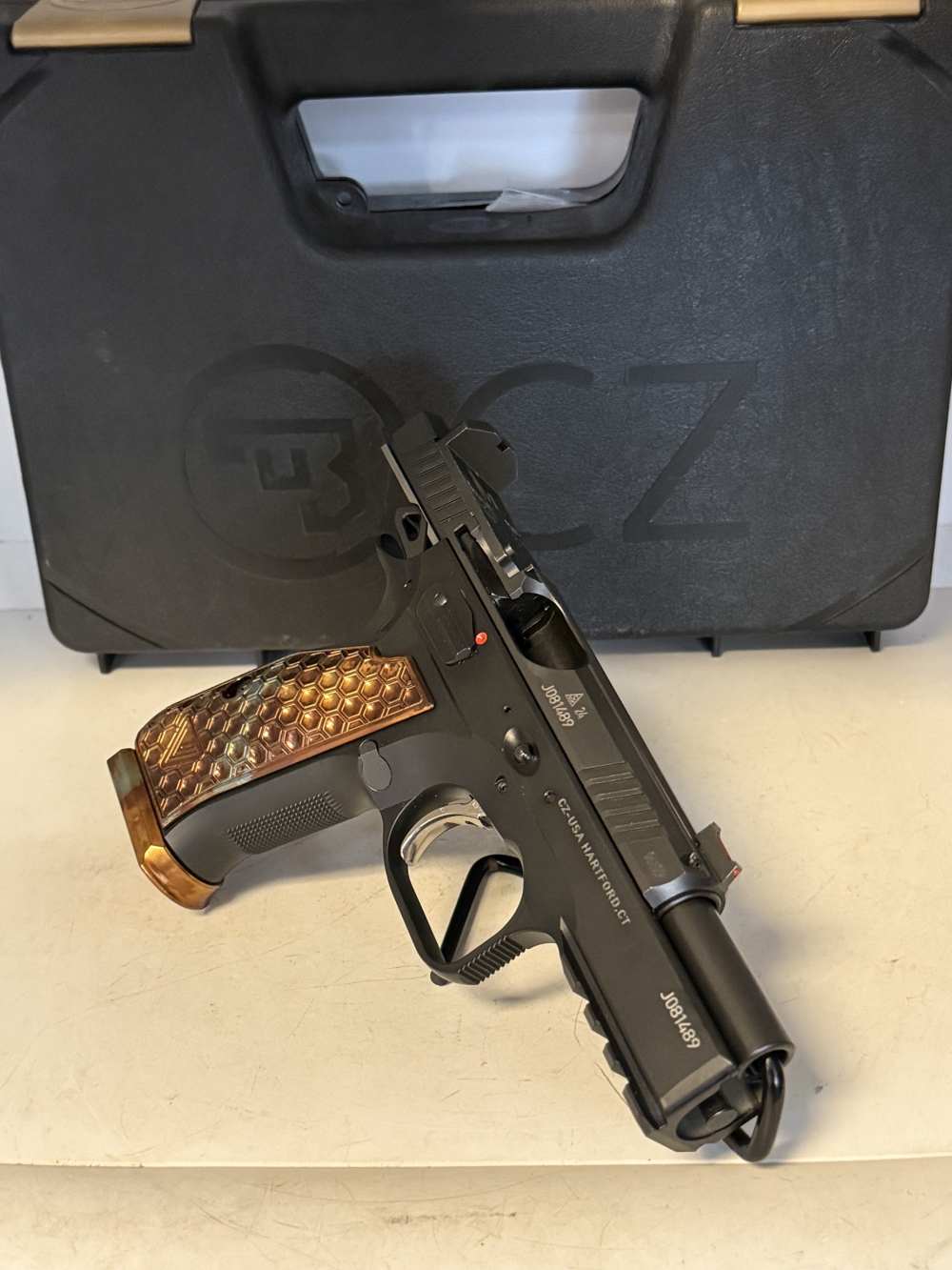 Custom! CZ Shadow 2 Compact 9mm. Factory Box, Like New Condition!-img-6