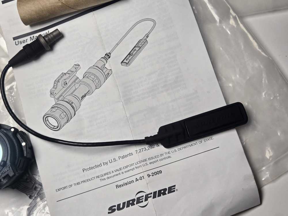 Surefire M952V Tan Vampire IR Flashlight GWOT M4 M4A1 M16A4 Kit #1-img-7