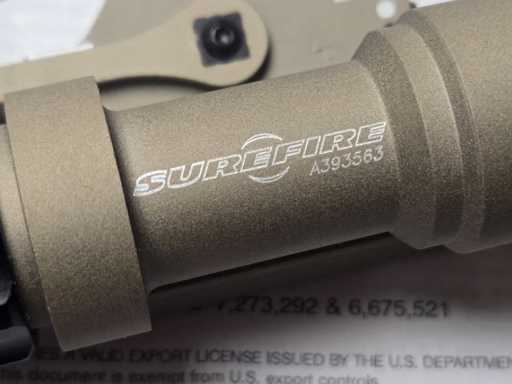 Surefire M952V Tan Vampire IR Flashlight GWOT M4 M4A1 M16A4 Kit #1-img-1