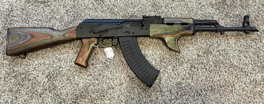 SOVIET ARMS SA-47 7.62X39 LAMINATED GREEN FURNITURE AK-47-img-0