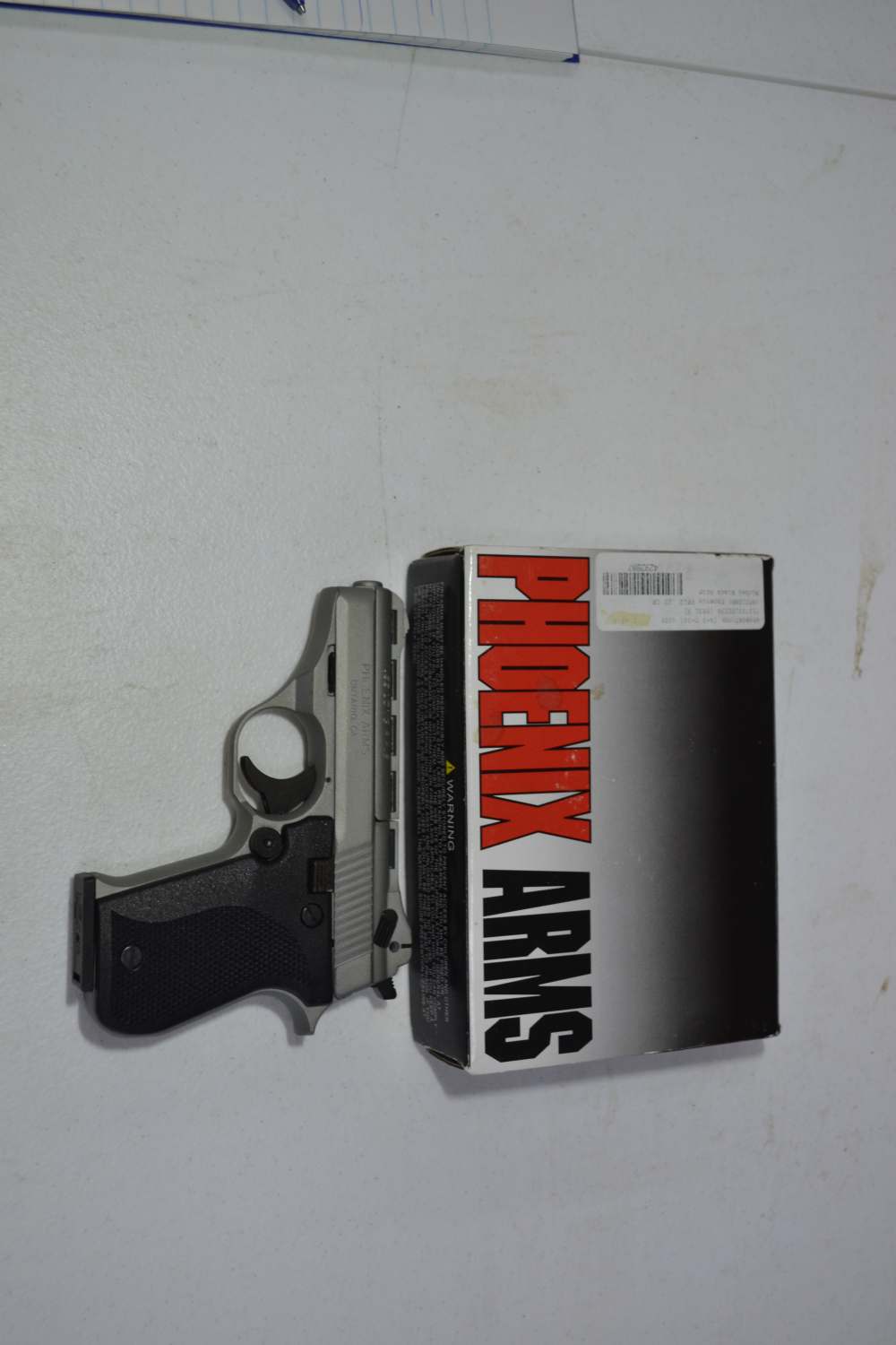 Phoenix Arms HP22A s/s .22LR pistol. 3" barrel. NOS-img-0