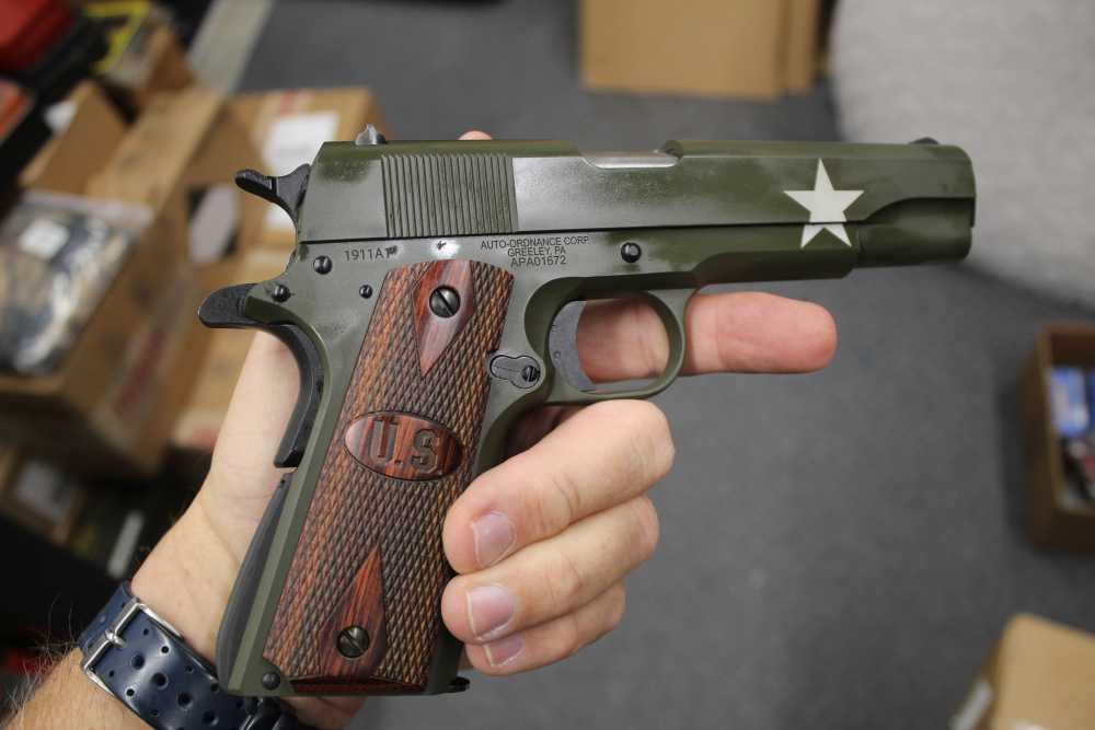 AUTO ORDANCE TANKER 1911 45 ACP WITH NO RESERVE-img-1