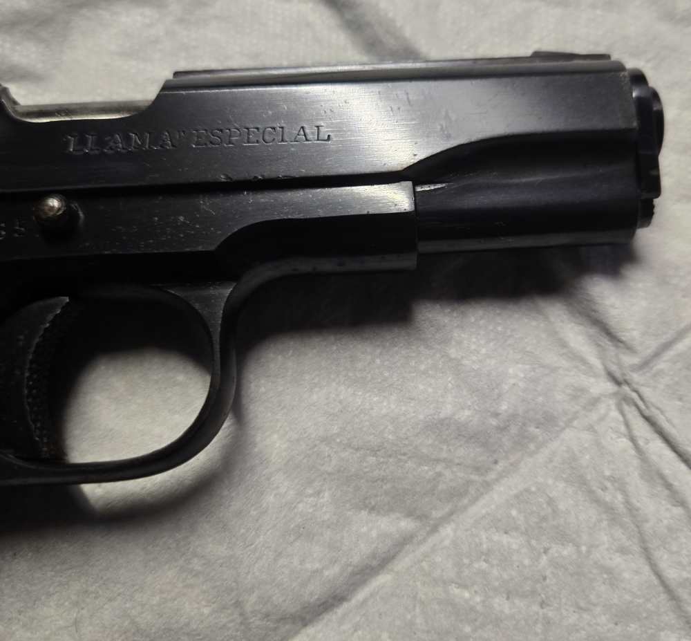 1957 Llama Especial .32 ACP 7.65mm Spanish Semi-Auto Pistol – Vintage-img-7