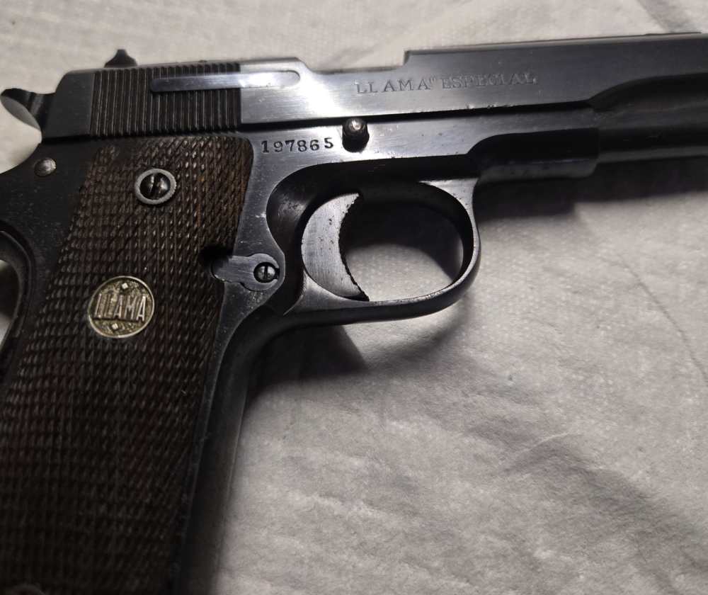 1957 Llama Especial .32 ACP 7.65mm Spanish Semi-Auto Pistol – Vintage-img-9