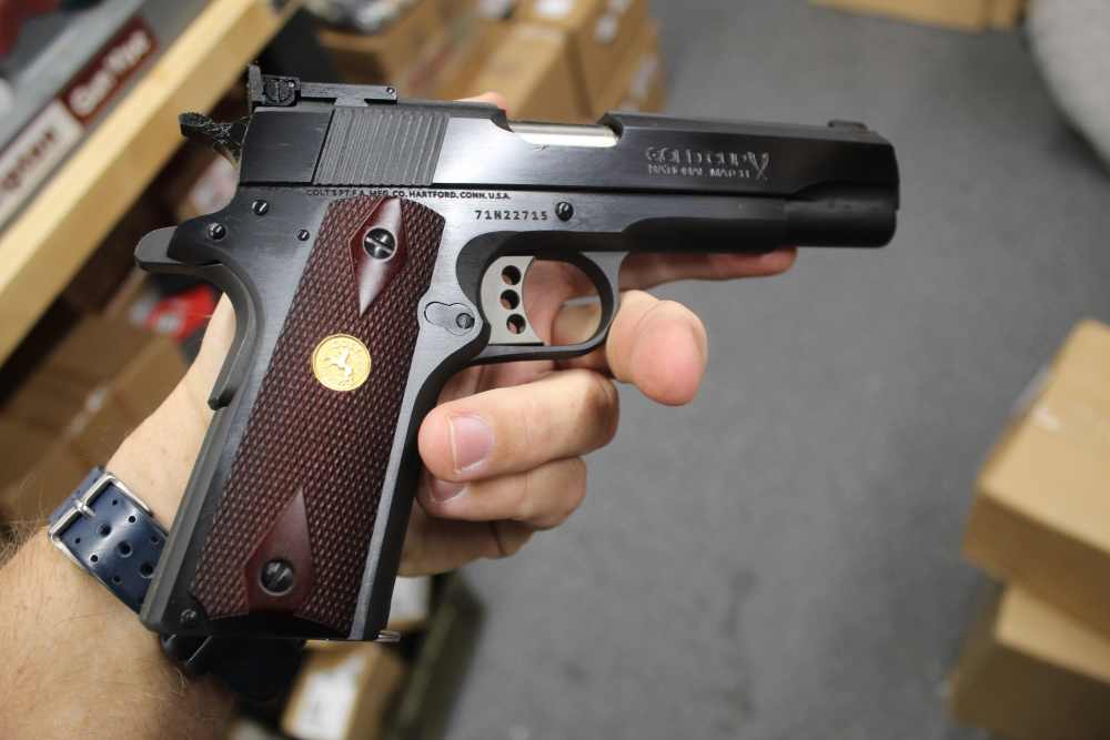 COLT GOLD CUP NATIONAL MATCH IN 38 SUPER LIKE NEW NO RESERVE-img-1