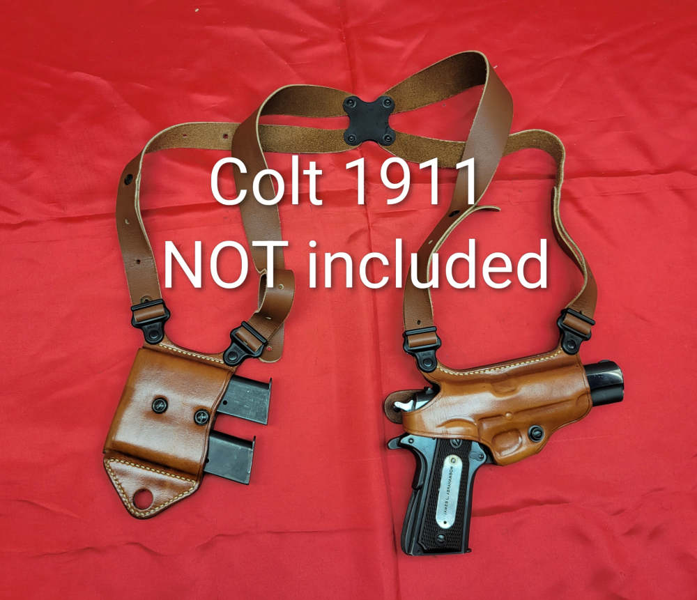 Galco Miami Classic II for Colt 1911 or Commander with magazine carrier-img-13
