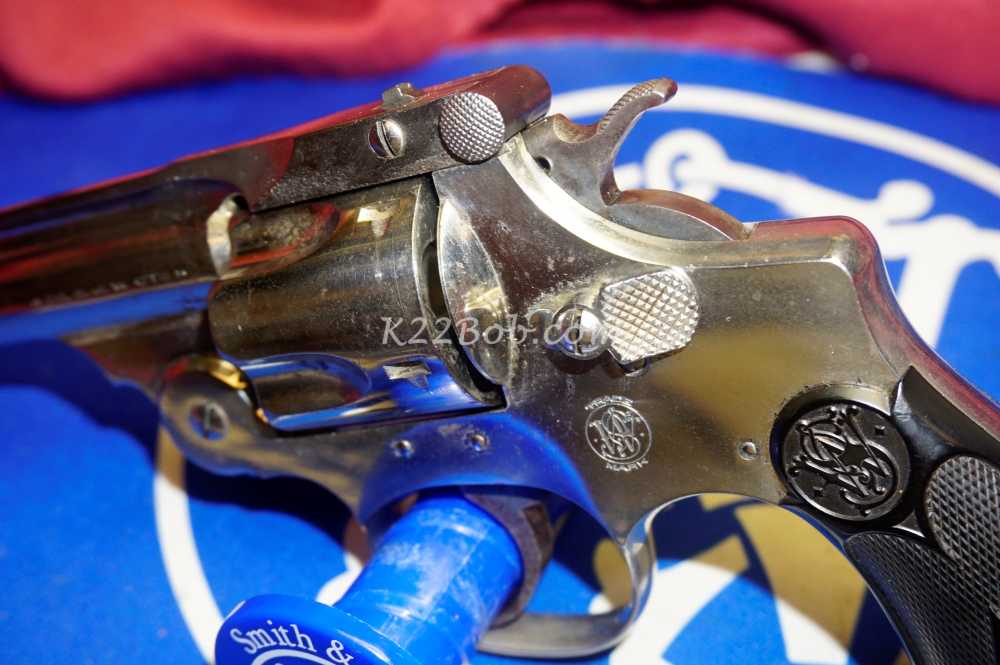 Rare Smith & Wesson S&W 38 Double Action Perfected Top Break Revolver Nice!-img-2