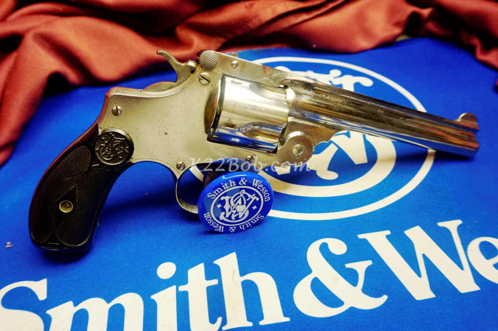 Rare Smith & Wesson S&W 38 Double Action Perfected Top Break Revolver Nice!-img-12