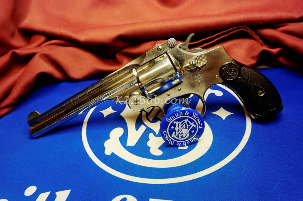 Rare Smith & Wesson S&W 38 Double Action Perfected Top Break Revolver Nice!-img-0