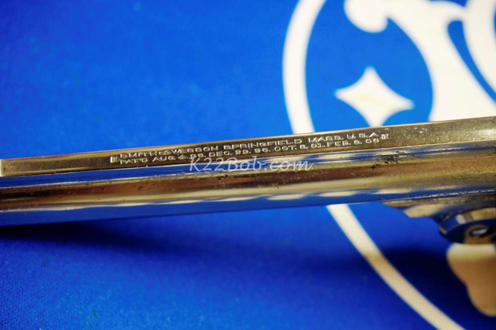 Rare Smith & Wesson S&W 38 Double Action Perfected Top Break Revolver Nice!-img-5