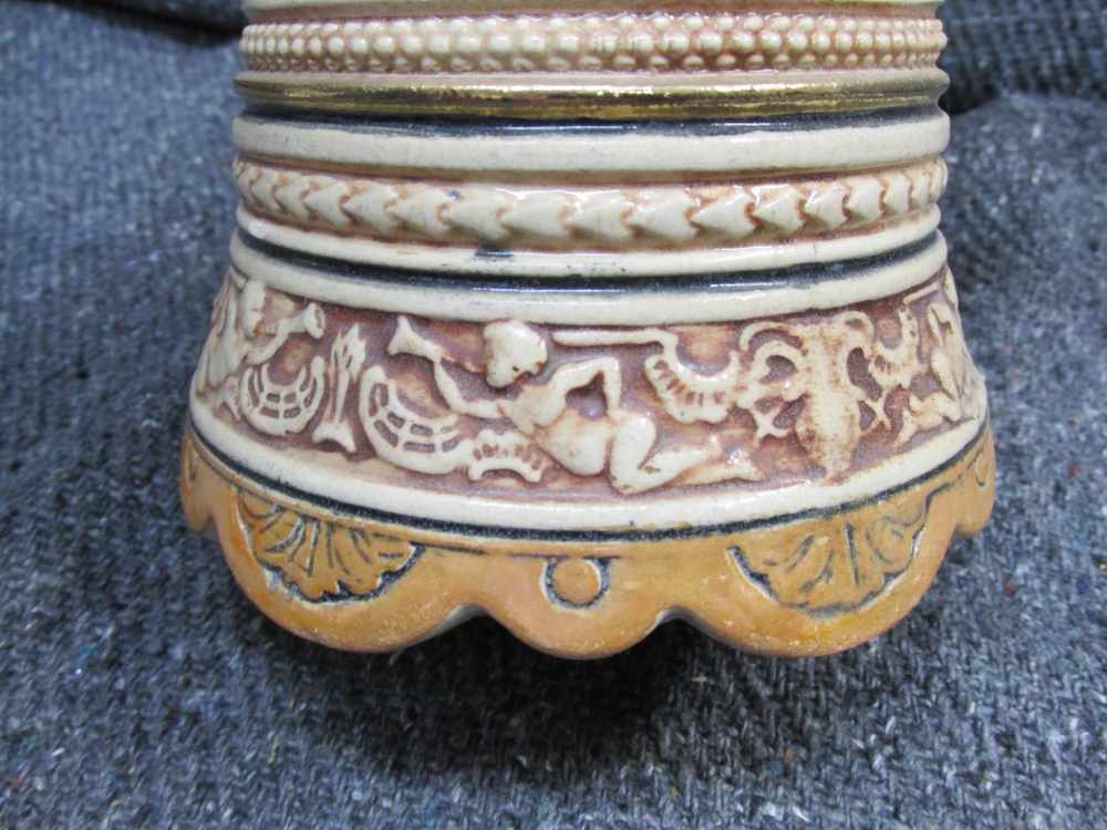 VINTAGE WEST GERMAN MADE BEER STEIN "IN THE FOREST & ON THE HEATH"-img-11