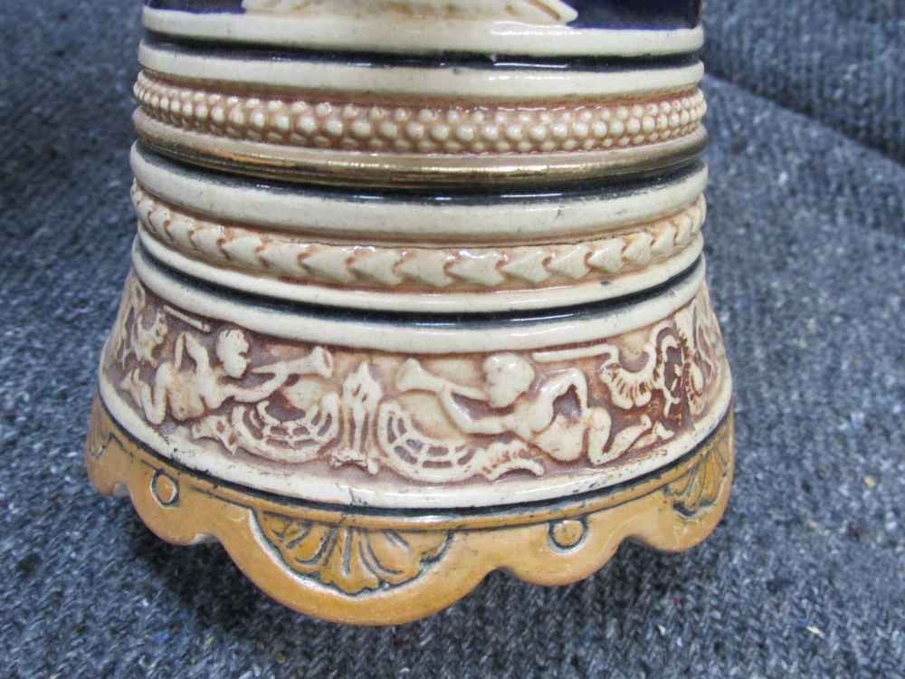 VINTAGE WEST GERMAN MADE BEER STEIN "IN THE FOREST & ON THE HEATH"-img-12