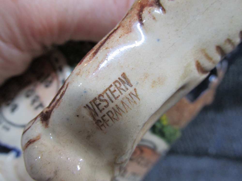 VINTAGE WEST GERMAN MADE BEER STEIN "IN THE FOREST & ON THE HEATH"-img-4