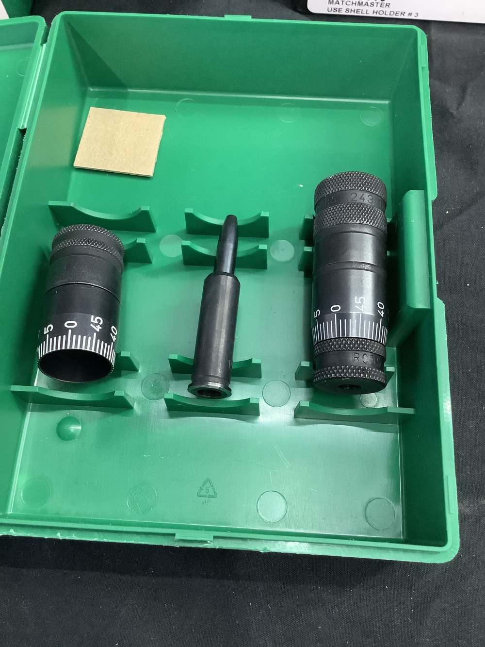 RCBS Reloading Kit, Rock Chucker, Hornady, brass, dies, scales, tools, etc -img-44