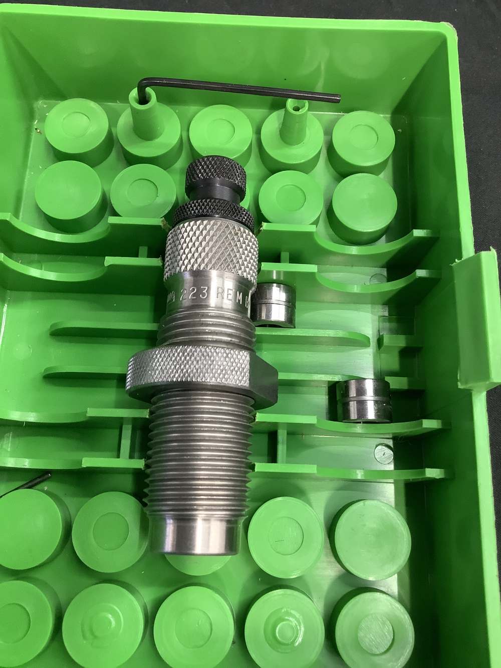 RCBS Reloading Kit, Rock Chucker, Hornady, brass, dies, scales, tools, etc -img-55