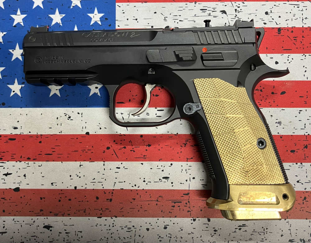 CZ SHADOW 2 COMPACT 9MM 15+1 4" OPTICS READY C&H PLATE PENNY AUCTION NR -img-3