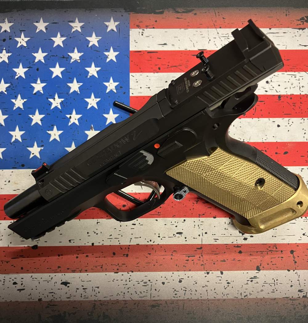 CZ SHADOW 2 COMPACT 9MM 15+1 4" OPTICS READY C&H PLATE PENNY AUCTION NR -img-4