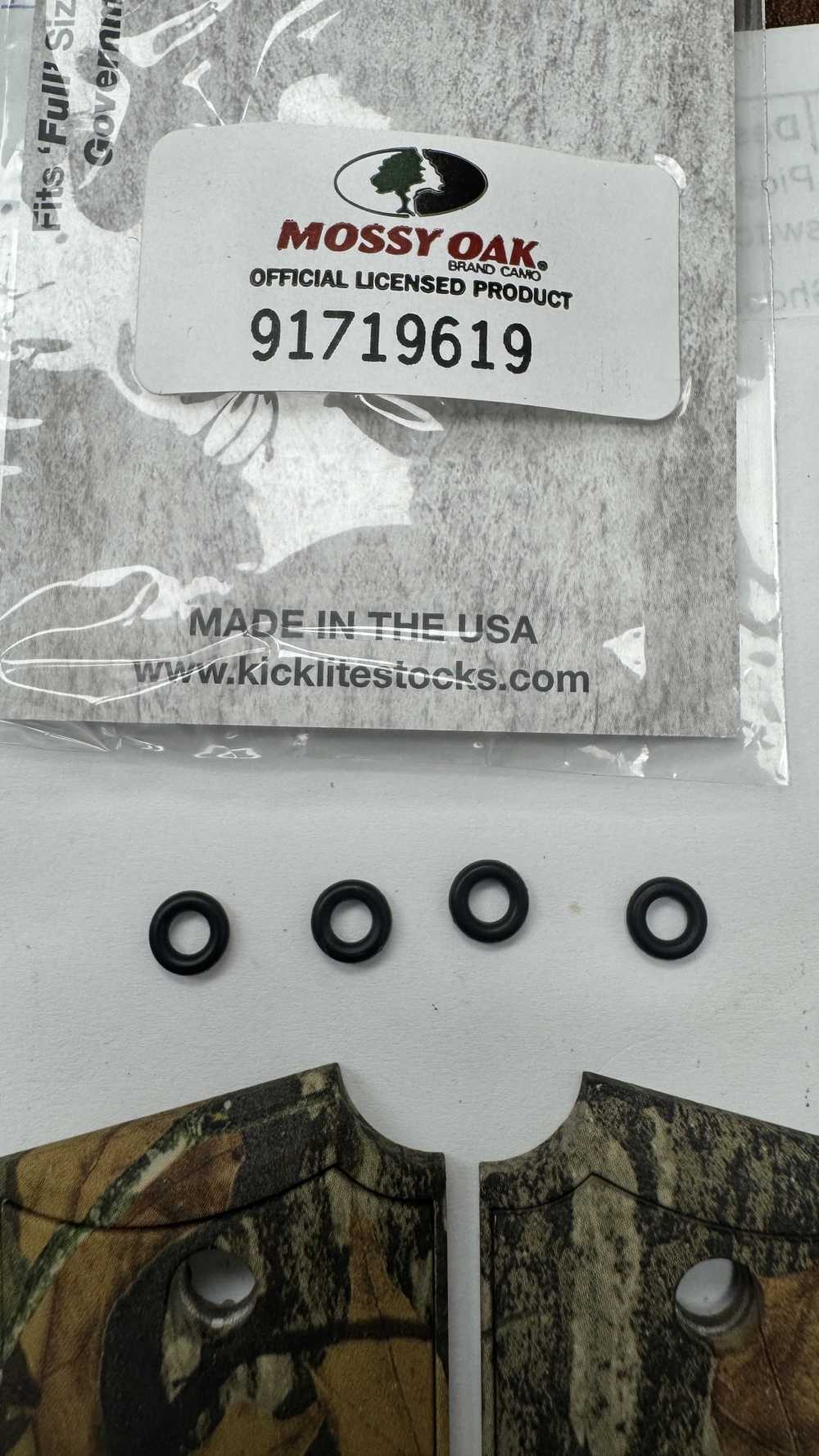 1911 GRIP PANELS, MOSSY OAK, MADE IN USA.-img-2