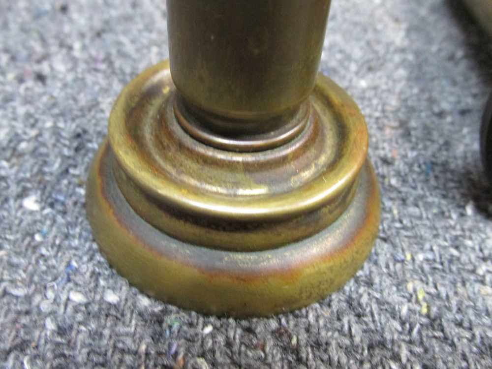 2-ORIGINAL WWII ERA.50 CALIBER TRENCH ART CARTRIDGE DECORATIONS FOR DISPLAY-img-6