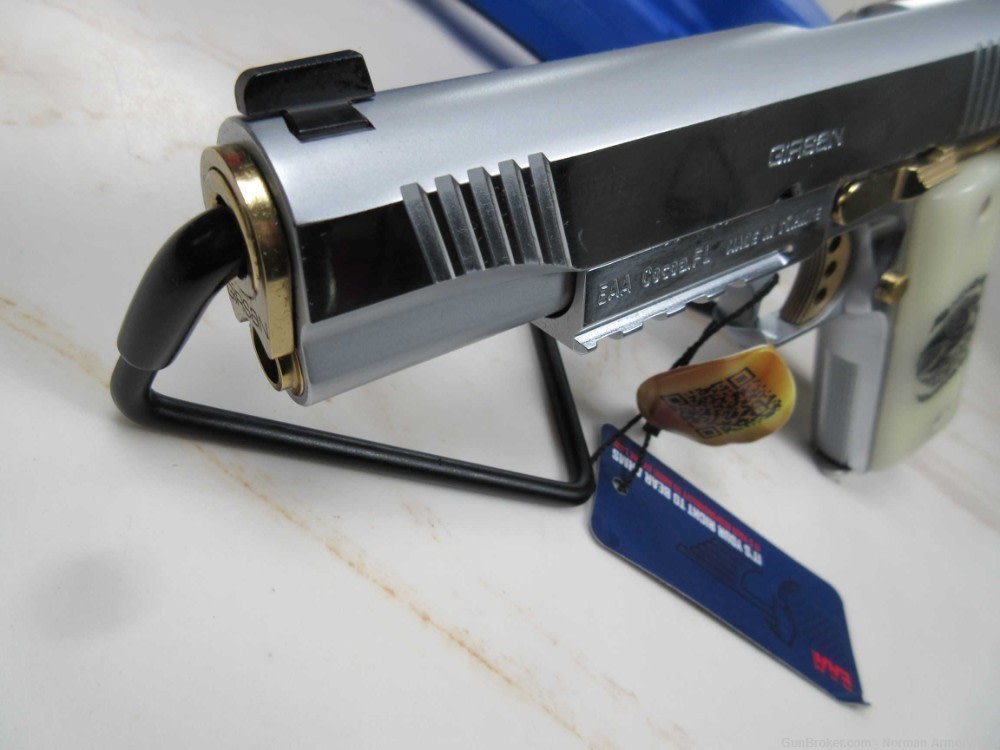 Girsan/EAA MC1911S Liberador .38 super 5" 10+1 Silver&Gold-img-4