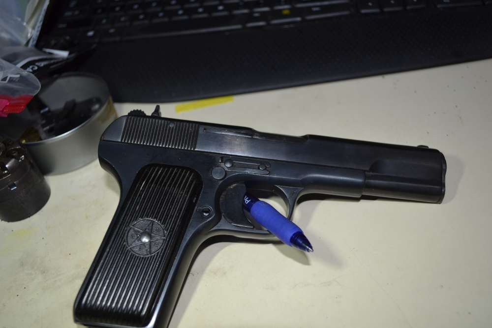 Cugir/P.W.Arms Model TT-C 7.62X25 Tokarove s/a pistol 4.6" barrel 1953-img-1