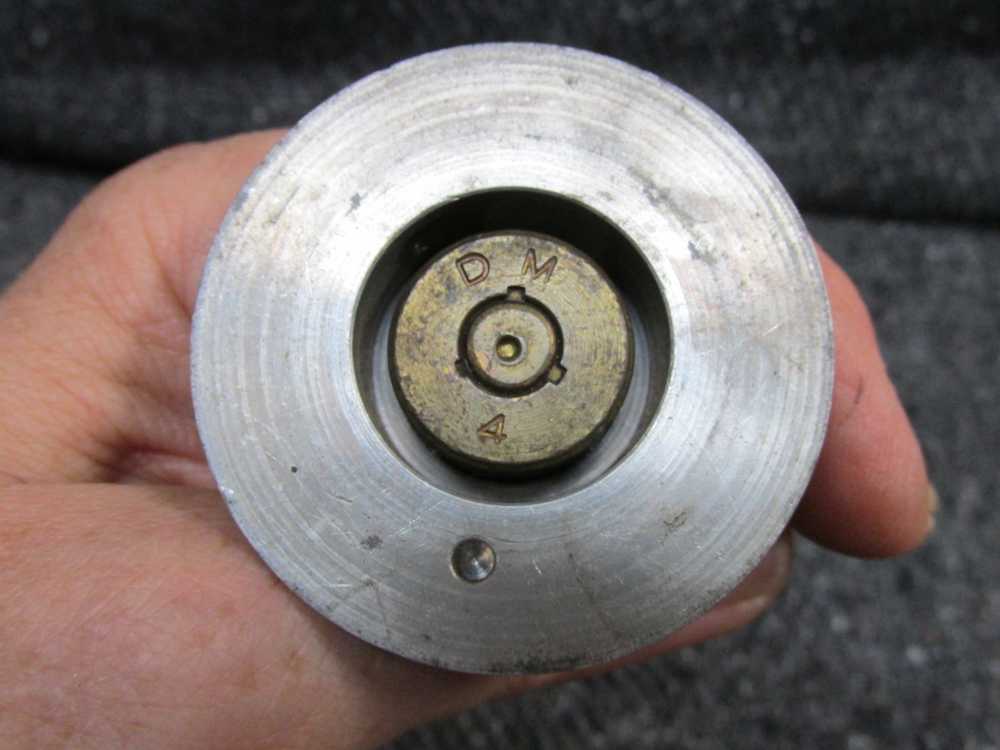 WWII TRENCH ART LIGHTER MADE OF A .50 CALIBER SHELL & ARTILLERY FUSE-1944-img-5